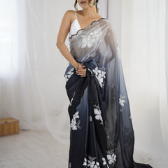Zimi Chu Sequin Saree