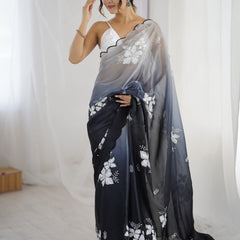 Zimi Chu Sequin Saree