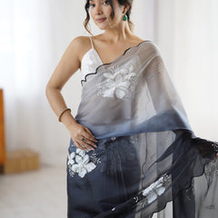 Zimi Chu Sequin Saree