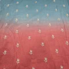 Elegant Crunchy Silk Saree with Intricate Cut Work Border