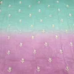 Elegant Crunchy Silk Saree with Intricate Cut Work Border