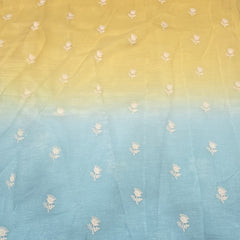 Elegant Crunchy Silk Saree with Intricate Cut Work Border