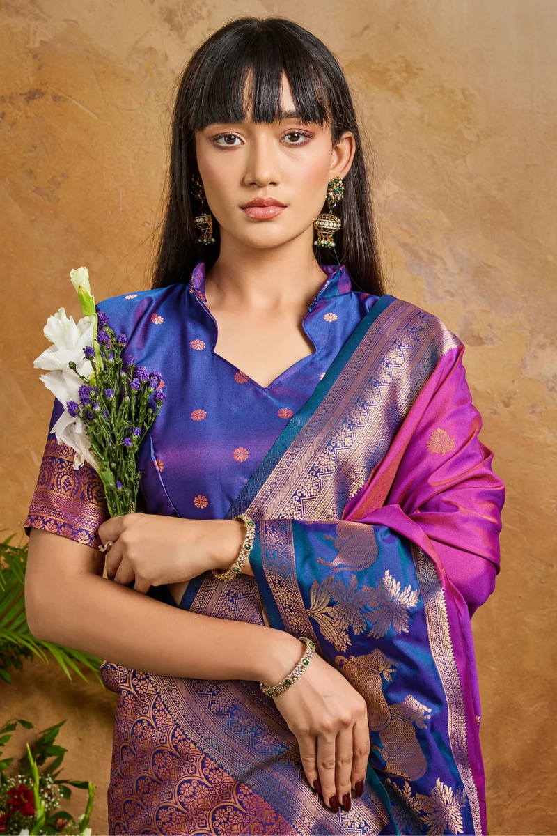 Pure Silk Handloom Weaving Saree