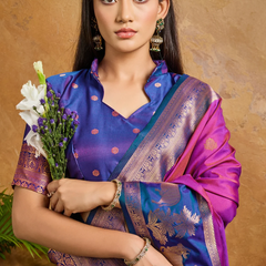 Pure Silk Handloom Weaving Saree