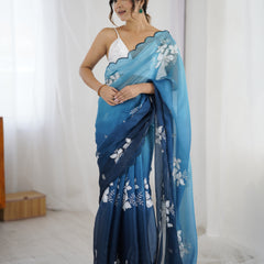 Zimi Chu Sequin Saree