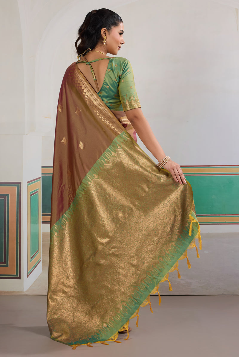 Pure Silk Handloom Weave Saree