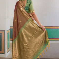 Pure Silk Handloom Weave Saree