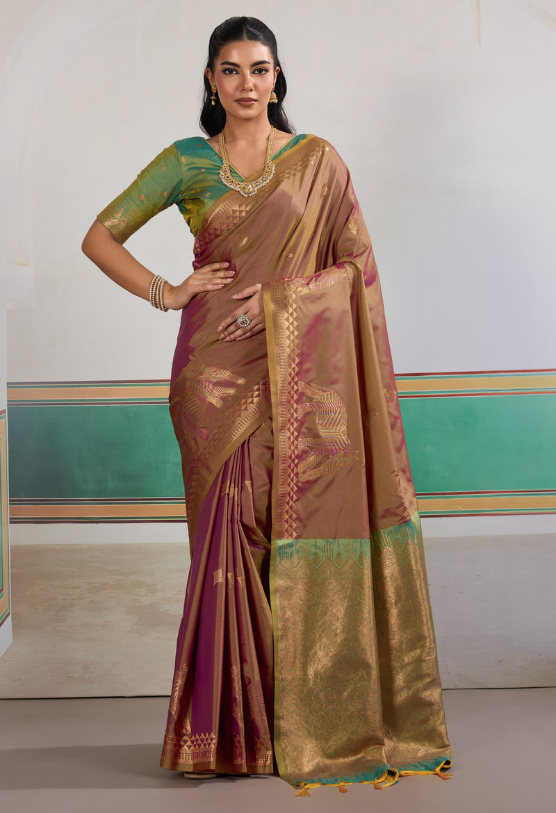 Pure Silk Handloom Weave Saree