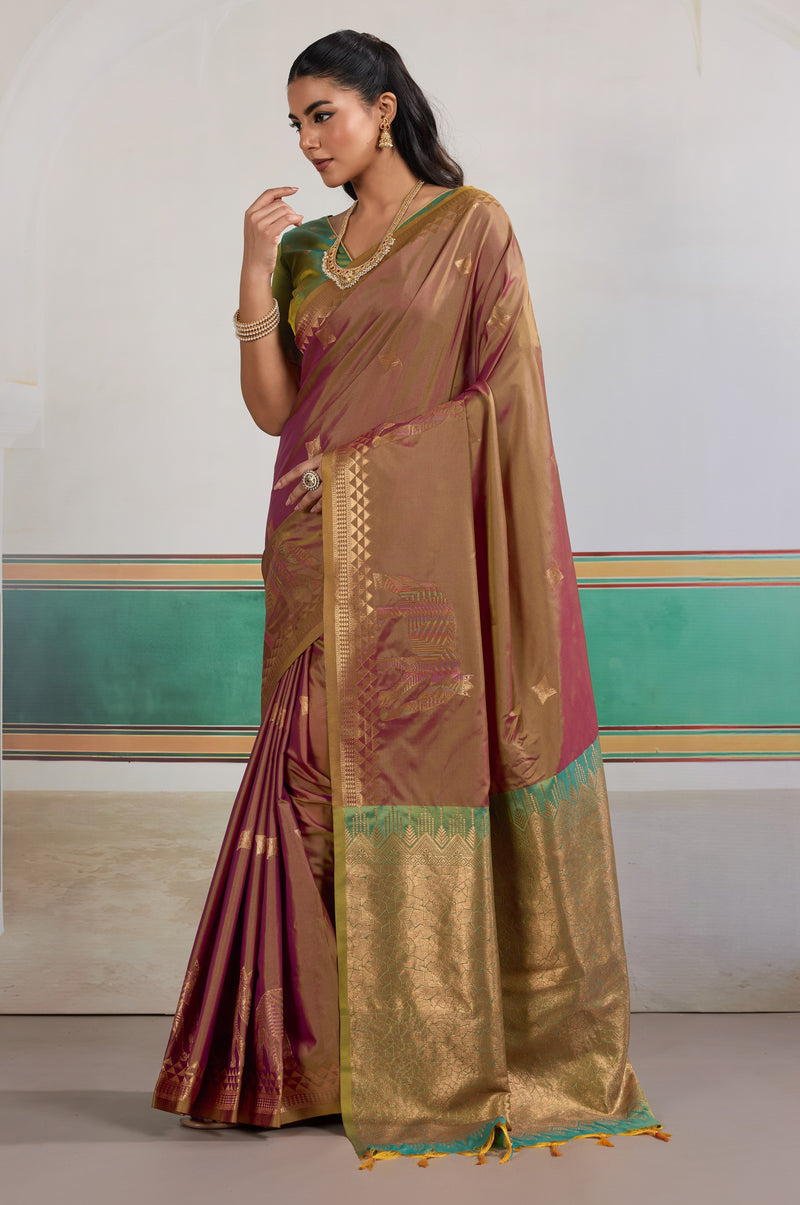 Pure Silk Handloom Weave Saree