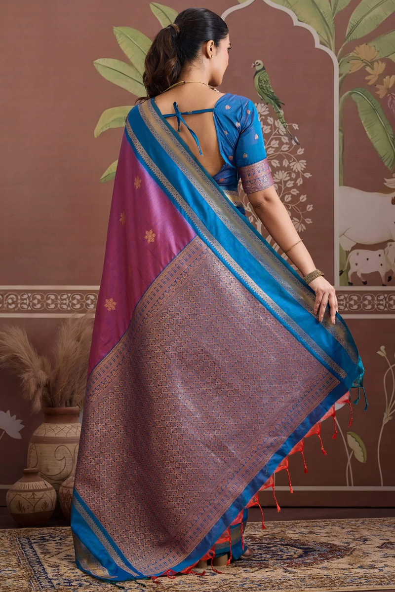 Handloom Silk Weaving Saree