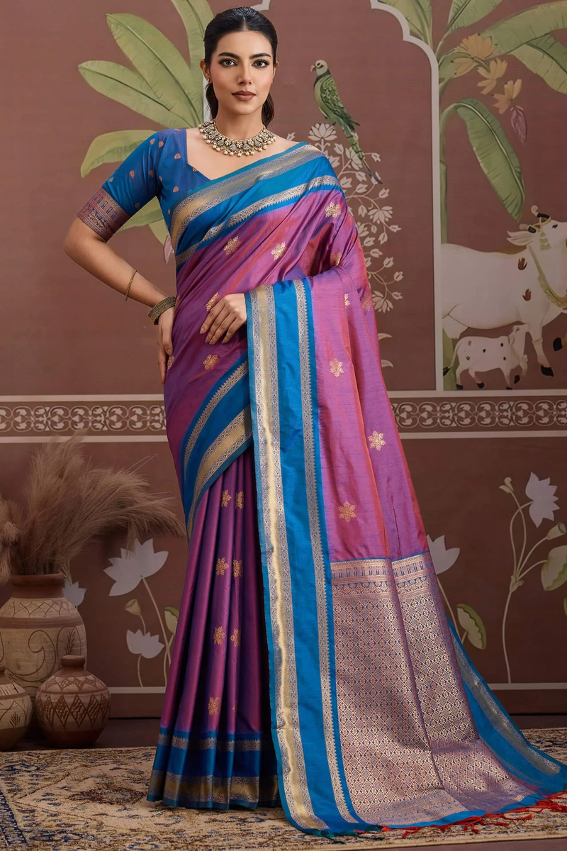 Handloom Silk Weaving Saree