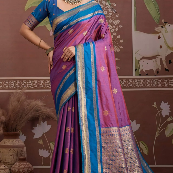 Handloom Silk Weaving Saree