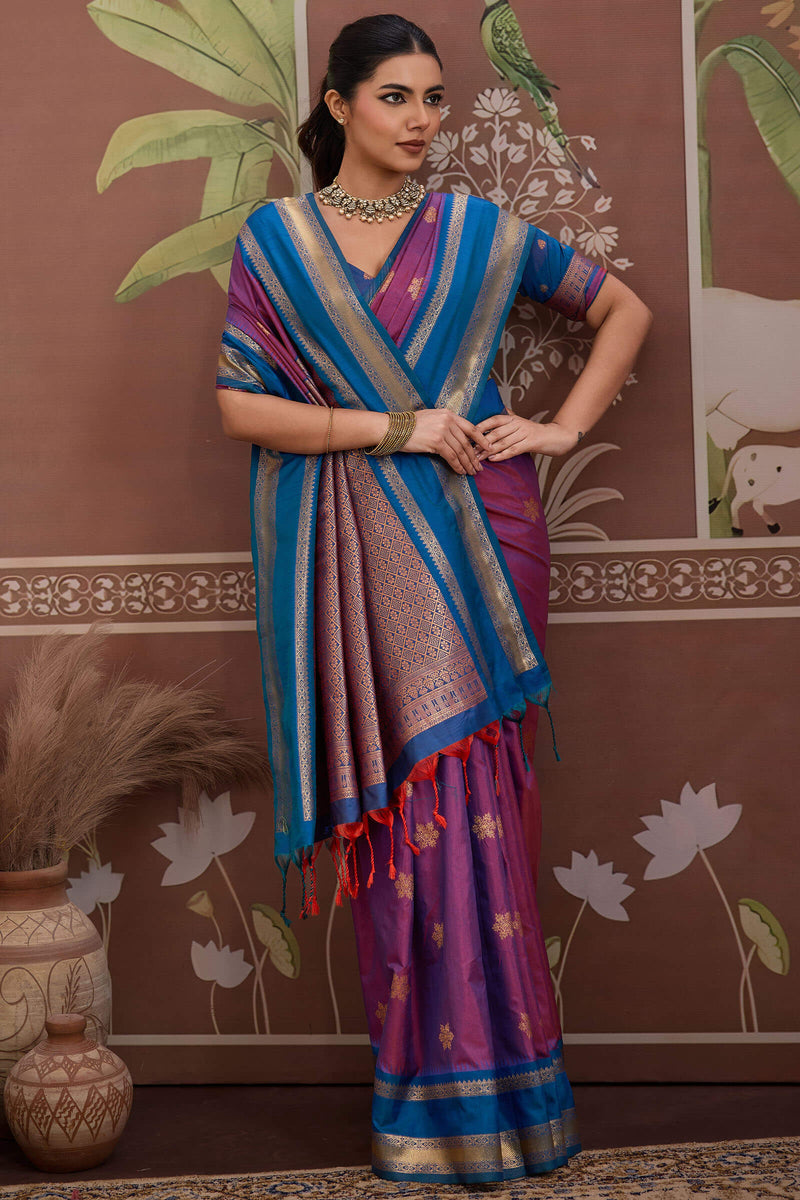 Handloom Silk Weaving Saree