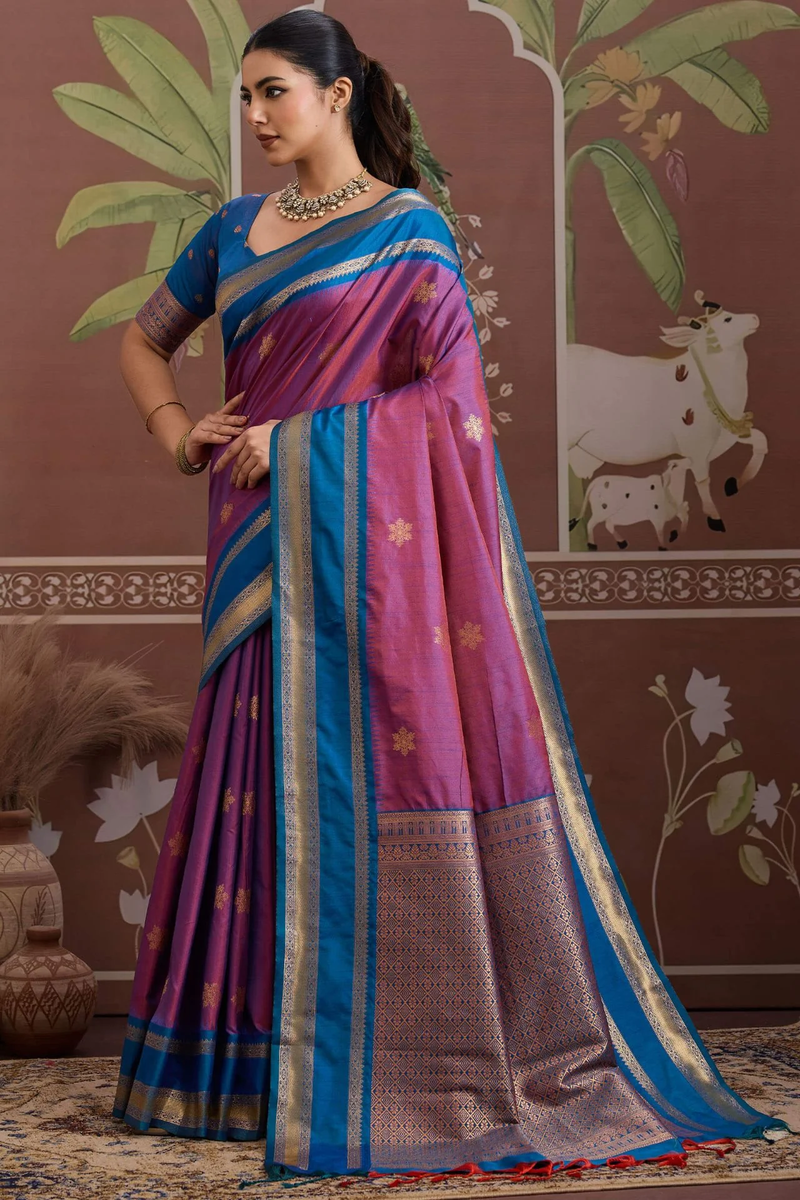 Handloom Silk Weaving Saree
