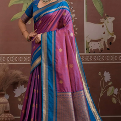 Handloom Silk Weaving Saree