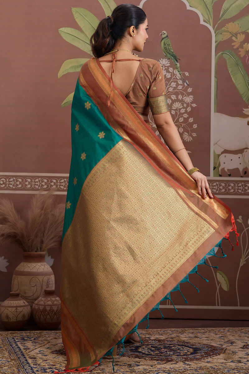 Handloom Silk Weaving Saree