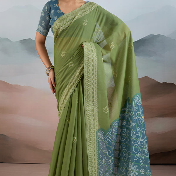 Pure Viscose Cotton Handloom Weave Saree