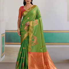 Pure Silk Handloom Weave Saree