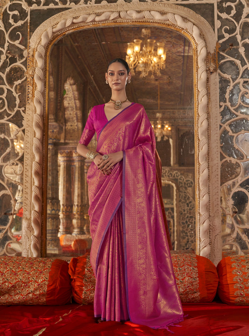 The Heritage Handloom Silk Saree