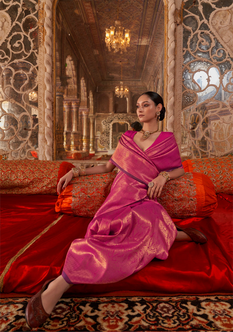 The Heritage Handloom Silk Saree