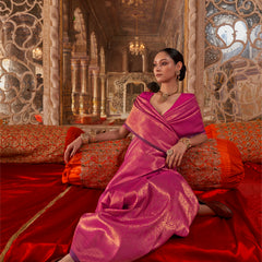 The Heritage Handloom Silk Saree