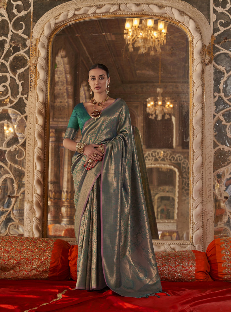 The Heritage Handloom Silk Saree