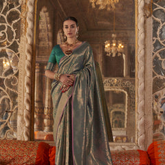 The Heritage Handloom Silk Saree