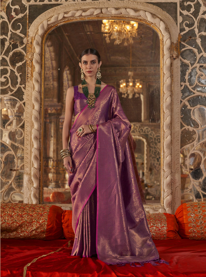 The Heritage Handloom Silk Saree