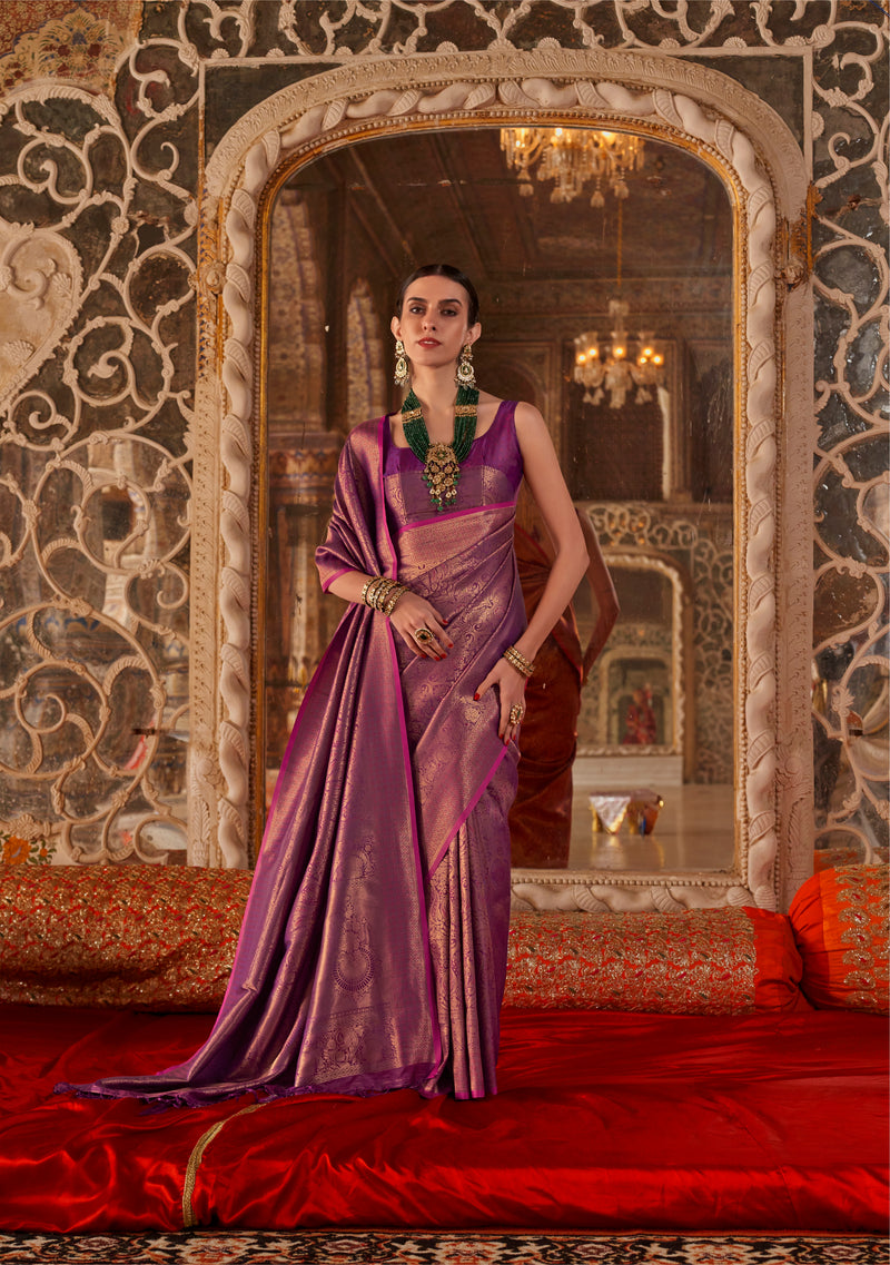 The Heritage Handloom Silk Saree