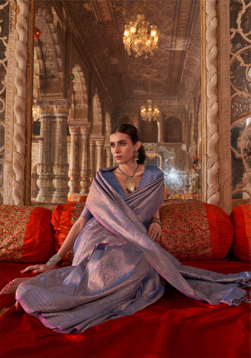 The Heritage Handloom Silk Saree