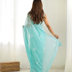 Premium Georgette with Sequence Work Saree