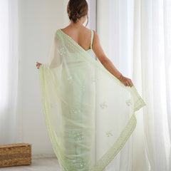 Premium Georgette with Sequence Work Saree