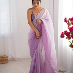 Textured Elegance with Arco Border Saree