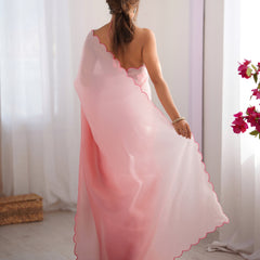 Textured Elegance with Arco Border Saree