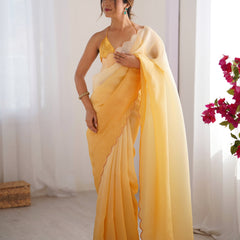 Textured Elegance with Arco Border Saree