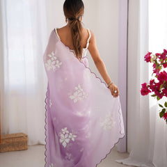 The Candy Crush Saree Padded Comfort with Sequins