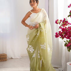 The Candy Crush Saree Padded Comfort with Sequins