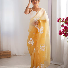 The Candy Crush Saree Padded Comfort with Sequins