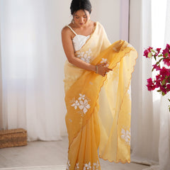The Candy Crush Saree Padded Comfort with Sequins