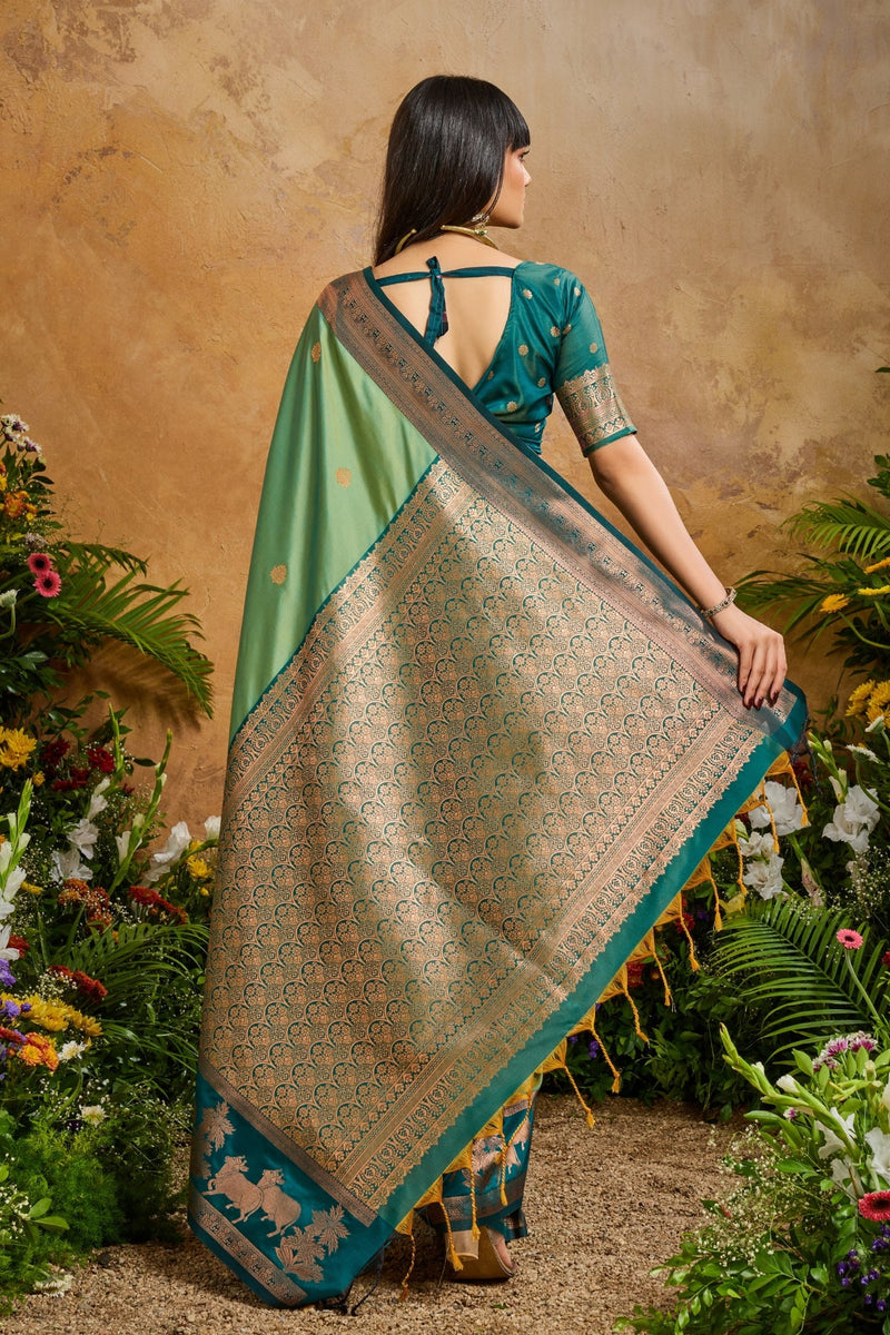 Pure Silk Handloom Weaving Saree