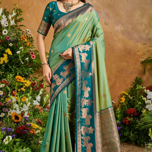 Pure Silk Handloom Weaving Saree