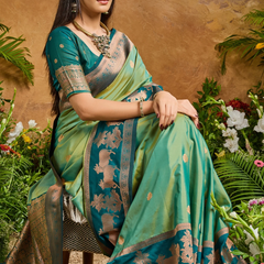 Pure Silk Handloom Weaving Saree