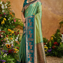 Pure Silk Handloom Weaving Saree