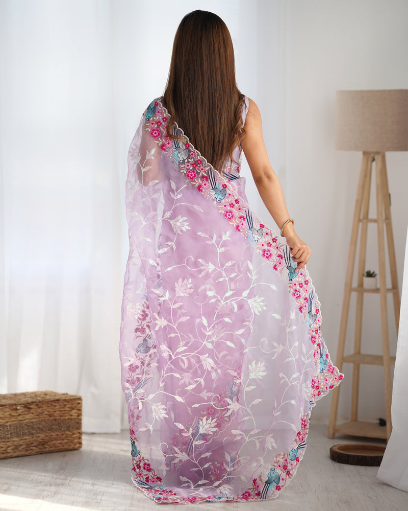 The Organza Starlight Saree