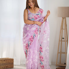 The Organza Starlight Saree
