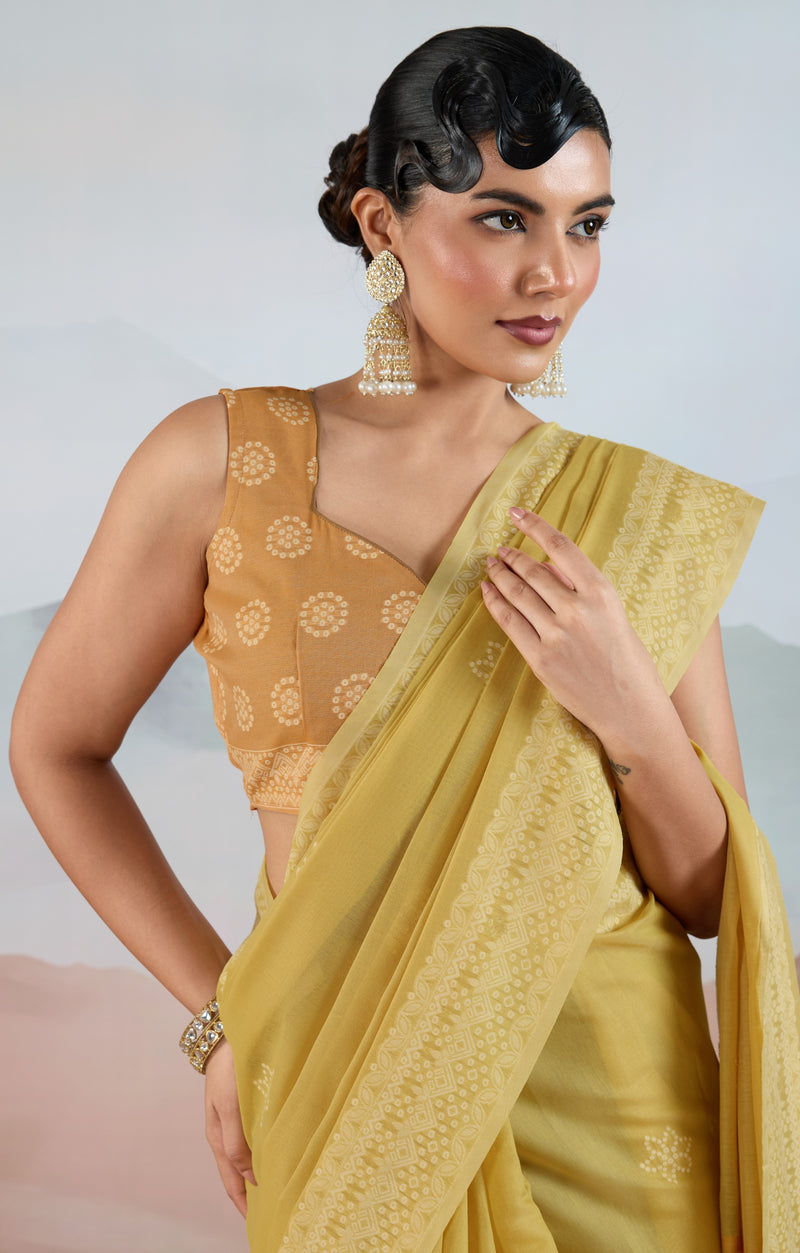 Pure Viscose Cotton Handloom Weave Saree