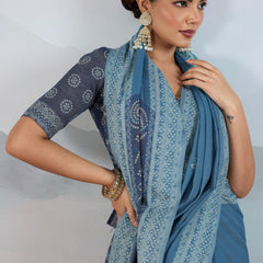 Pure Viscose Cotton Handloom Weave Saree