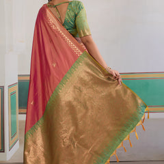 Pure Silk Handloom Weave Saree