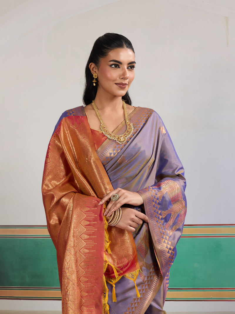 Pure Silk Handloom Weave Saree