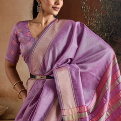 Handwoven Bhagalpuri Weaving Saree